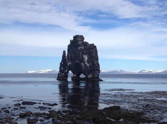 Hvítserkur in NorthWest Iceland