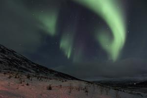 Northern lights tours during winter