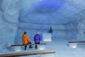 Visit the extraordinary man made ice cave in Langjökull Glacier - West