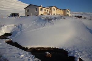 Hotel Laugarholl in Winter