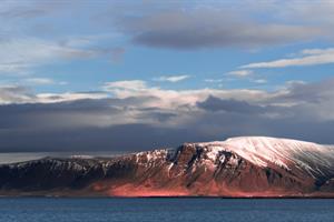 Mountains seen from Reykjavík