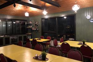 Cooking facilites and dining area