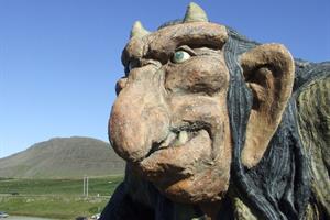A troll-themed garden is located at Fossatún with various activities suitable for children and adults alike