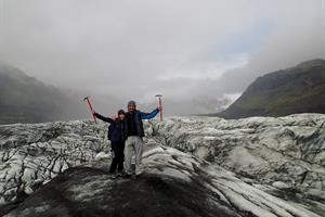 Glacier hike, South Iceland
