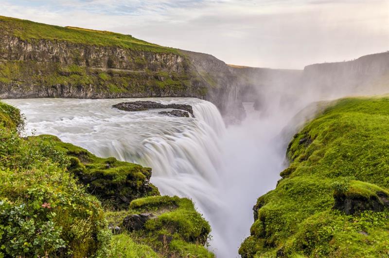 Gullfoss Waterfall in Iceland @Tony Lam