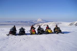 Snowmobile Adventure in Iceland