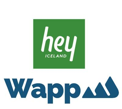 Hey Iceland and Wapp Hiking trail app