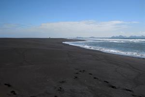 Black beaches in South Iceland